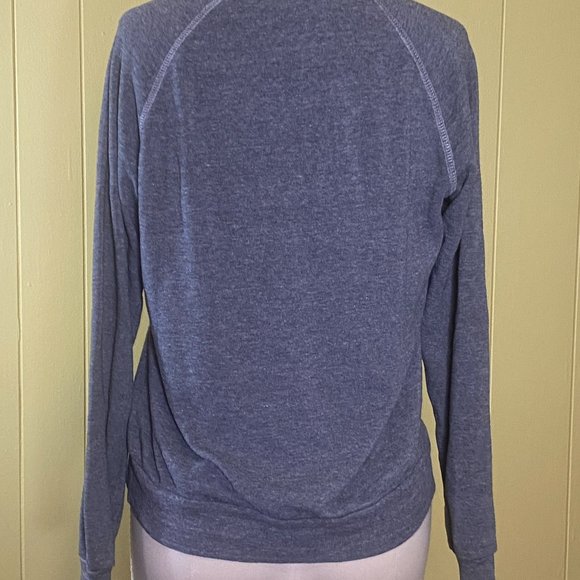 Nature is an Object Virginia Woolf Sororitees Heather Grey Sweatshirt, S - Picture 4 of 4